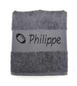 Serviette personnalisée avec motif