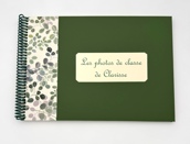 Album pour photos de classe vert et eucalyptus*