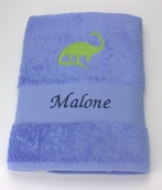 Drap de bain avec motif personnalisé