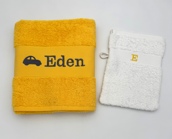 Serviette personnalisée avec motif