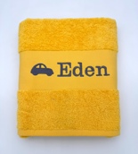 Serviette personnalisée avec motif