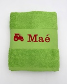 Serviette personnalisée avec motif