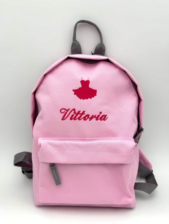 Sac à dos personnalisé avec motif brodé