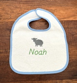 Bavoir éponge personnalisé