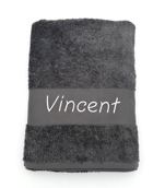 Drap de bain personnalisé