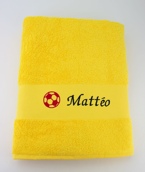 Serviette avec motif personnalisée