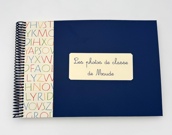 Album photos de classe créatif personnalisé