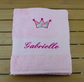 Drap de bain avec motif liberty