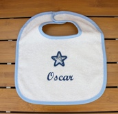 Drap de bain et Cape de bain avec motif en liberty personnalisée