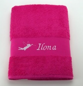 Drap de bain personnalisé avec motif