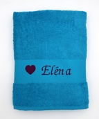 Drap de bain personnalisé avec motif