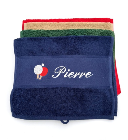 Essuie-main personnalisé Ping-Pong