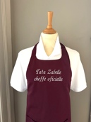Tablier de cuisine adulte personnalisé Tablier de cuisine adulte personnalisé