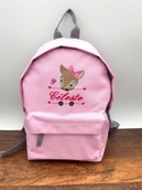 Sac à dos Biche et prénom