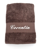 Drap de bain personnalisé