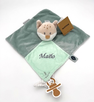 Doudou Renard Nattou personnalisé