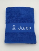 Drap de bain personnalisé avec motif