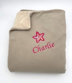 Plaid sherpa personalisé Liberty