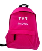 Sac à dos personnalisé et serviette assortie Sac à dos personnalisé et serviette assortie