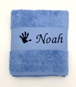 Serviette avec motif personnalisée