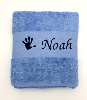 Serviette avec motif personnalisée