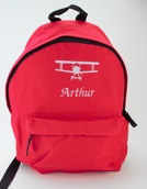 Sac à dos personnalisé avec motif brodé