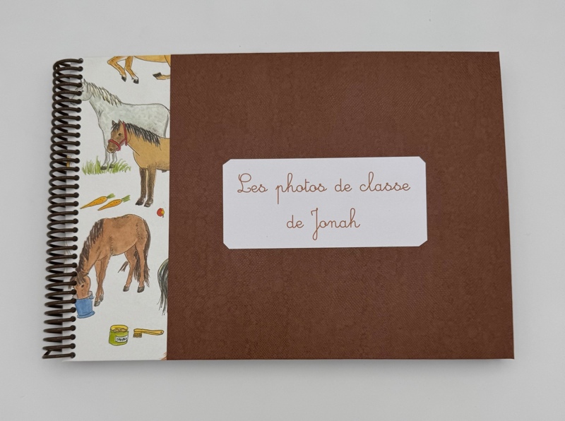 Album photos de classe Marron et chevaux