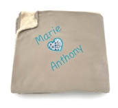 Plaid sherpa personalisé Liberty