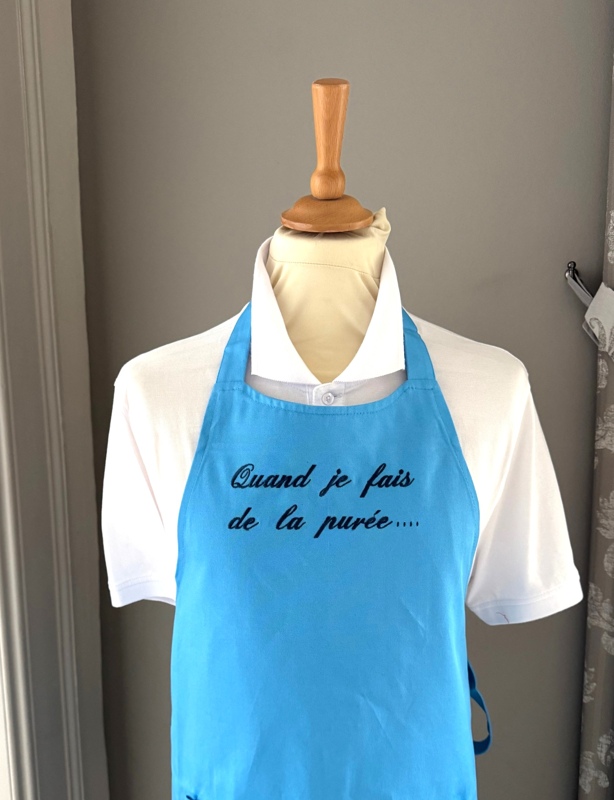 Tablier de cuisine adulte personnalisé