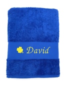 Drap de bain personnalisé avec motif