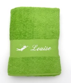 Drap de bain personnalisé avec motif