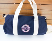 Sac fourre-tout ou sac de gym cercle tissu liberty