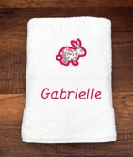 Drap de bain avec motif liberty