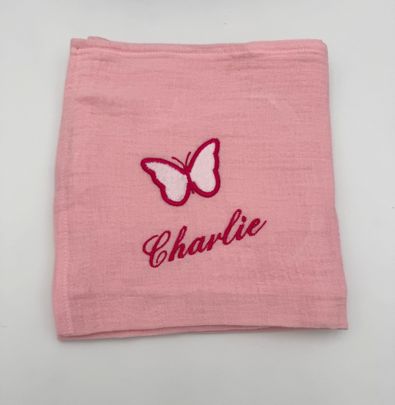 Lange personnalisé avec motif appliqué