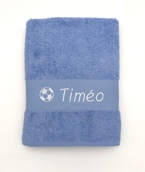 Drap de bain personnalisé avec motif