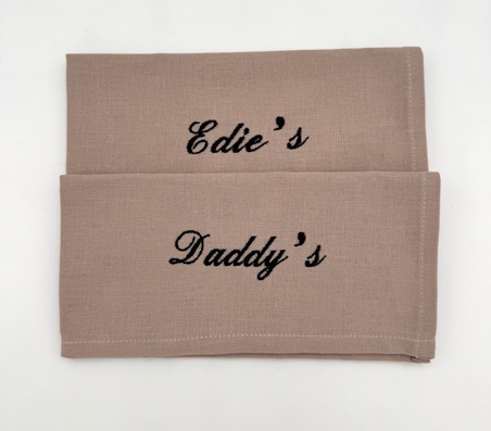 Ensemble de 2 Serviettes de table (made in France)