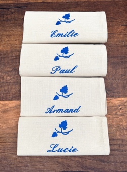 Lot de 4 Serviettes de table Coucke (France)