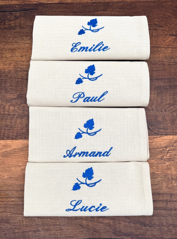 Lot de 4 Serviettes de table Coucke (France)
