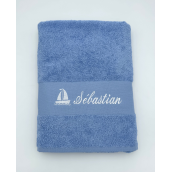 Drap de bain personnalisé avec motif