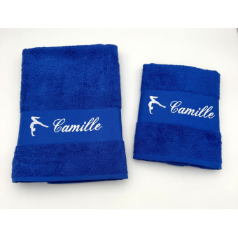 Serviette personnalisée avec motif