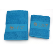 Drap de bain avec motif