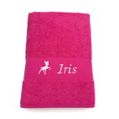 Drap de bain personnalisé