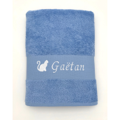Drap de bain personnalisé avec motif