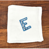 Lange personnalisé avec une lettre en liberty