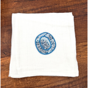 Lange personnalisé avec une lettre en liberty