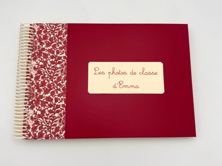 Album ENSEIGNANT ou ATSEM Rouge et liberty rouge