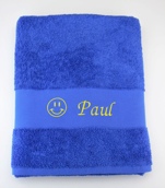 Drap de bain personnalisé avec motif