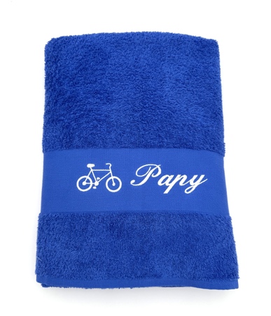 Drap de bain personnalisé avec motif