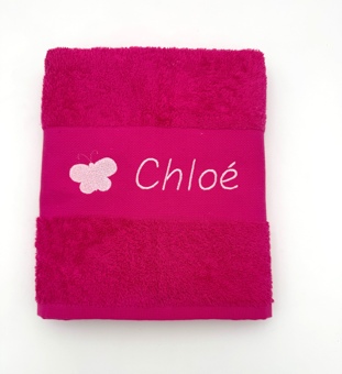Serviette avec motif personnalisée A37