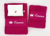 Serviette personnalisée avec motif